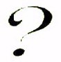 Large Question Mark